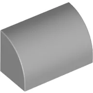 Brick Curved 1 x 2 x 1 No Studs