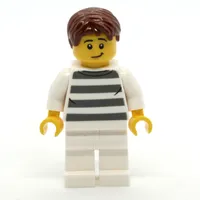 Criminal, White Prison Jumpsuit