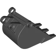 Technic Digger Bucket 4 x 4 x 9 with 3 teeth