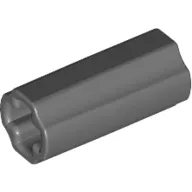 Technic Axle Connector Smooth [with x Hole + Orientation]