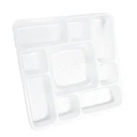 Clikits Container, Sorting Tray 9 Compartment, Bottom