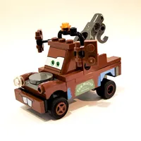 Tow Mater, Raised Left Eye