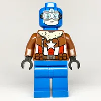 Captain America in Pilot Outfit