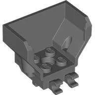 Cockpit 4 x 2 x 3 with Pin Hole, and 2 Clips