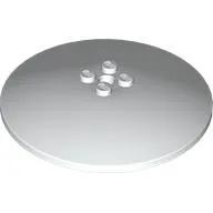 Dish 8 x 8 Inverted [Radar], Solid Studs, Rounded Anti-stud Underside