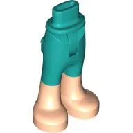 Minidoll Hips and Trousers with Back Pockets with Light Nougat Feet print