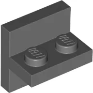 Bracket 2 x 2 with 1 x 2 Vertical Studs
