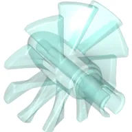 Jet Engine Fan with 10 Blades and Technic Pin