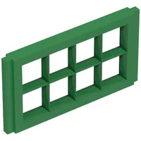 Window Pane 1 x 4 x 2 for Slotted Bricks