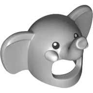 Costume / Mask, Elephant with Black Eyes print