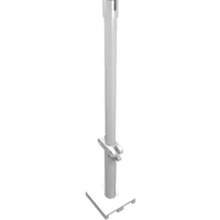 Boat, Mast 2 x 2 x 9 2/3 Bar with Slot on Top and 2 Finger Hinge on Two Sides