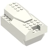 Light and Sound Rocket Engine, Battery Box with White Cover [Plain]