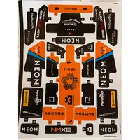 Sticker Sheet for Set 42166-1