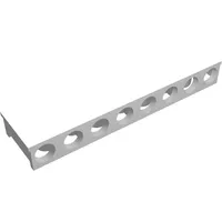 Brick Special 2 x 8 x 5/6 with No Top Studs, and Channel on Ends, and Stud Holes on Sides