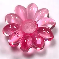 Clikits Icon, Flower 2 x 2 Small, 10 Petals with Pin [Polished]