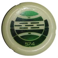 Large Figure Throwing Disc, Kanoka, Le-Metru 574 Print