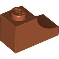 Brick Curved 2 x 1 with Inverted Cutout