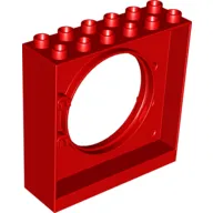 Duplo Ball Tube exit with round doorway 2 x 6 x 5