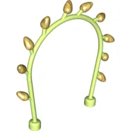 Duplo Plant Vine Arch with Gold Flower Buds