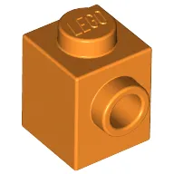 Brick Special 1 x 1 with Stud on 1 Side