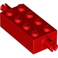 Brick Special 2 x 4 with Pins