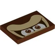 Tile 2 x 3 with Donkey Kony Eyes Print
