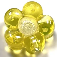 Clikits Icon, Flower 2 x 2 Small, 5 Petals with Hole