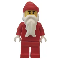 Santa, Plain Red, White Hands