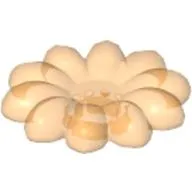 Clikits Icon, Flower 2 x 2 Large, 10 Petals with Pin [Frosted]