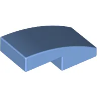Slope Curved 2 x 1 No Studs [1/2 Bow]
