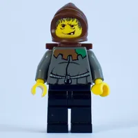 Hunchback - Brown Cap, Brown Basket