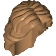 Hair Mid-Length Wavy with Center Part