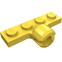 Plate Special 1 x 4 with Towball Socket, Long, 2 Slots