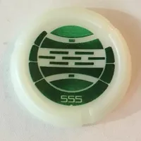 Large Figure Throwing Disc, Kanoka, Le-Metru 555 Print