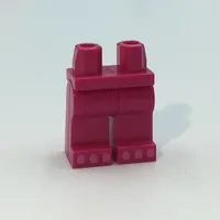 Hips and Magenta Legs with Dark Pink Toes/Paws print