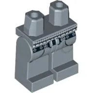 Hips and Sand Blue Legs with Black Belt, White and Silver Print