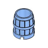 Barrel 2 x 2 x 2
