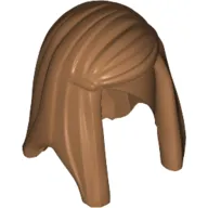 Hair Long Smooth with Bangs Swept to the Right