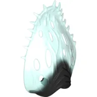 Large Figure Creature Cocoon Petal with Black Base Pattern
