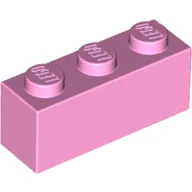 Brick 1 x 3 with Unikitty Big Eyes with Stars Looking Left Up, Open Mouth print