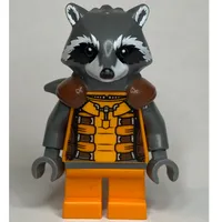 Rocket Raccoon in Orange Outfit