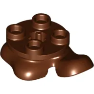 Feet, 2 x 2 x 2/3, Front Left Foot Forward with 4 Studs on Top