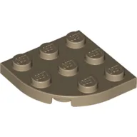 Plate Round Corner 3 x 3