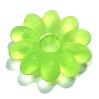 Clikits Icon, Flower 2 x 2 Large, 10 Petals with Pin [Frosted]