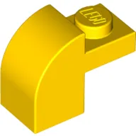 Brick Curved 1 x 2 x 1 1/3 with Curved Top