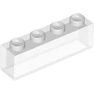 Brick 1 x 4 without Bottom Tubes