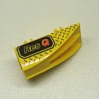 Fairing 1 x 4 Side Flaring Intake with Two Pins and Res-Q Print Right