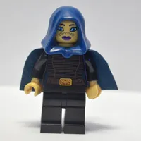Barriss Offee, Dark Blue Hood and Cape