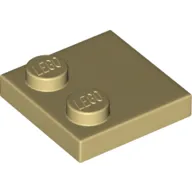 Plate Special 2 x 2 with Only 2 studs