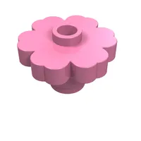 Plant, Flower 2 x 2 - Round [Open Stud]